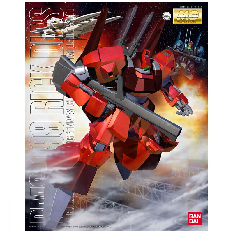 Gundam Gunpla MG 1/100 Rick Dias Quattoro Color Red